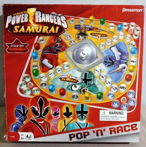 Power Rangers Samurai Pop 'N' Race