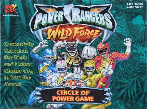 Power Rangers Wild Force Circle of Power Game