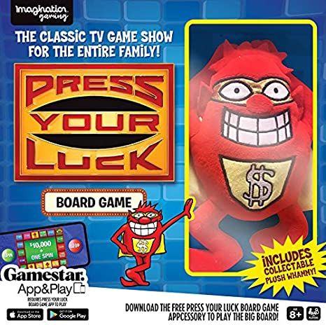 Press Your Luck Board Game