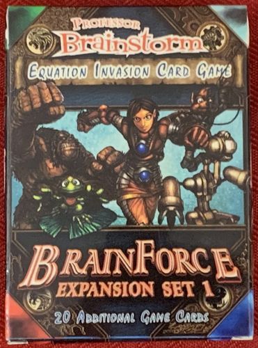Professor Brainstorm Equation Invasion Card Game: BrainForce Expansion 1