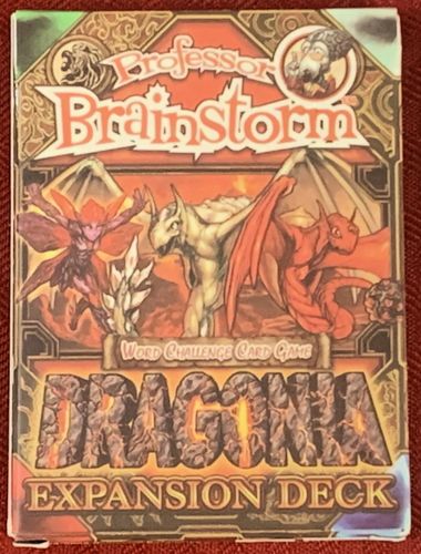 Professor Brainstorm Word Challenge Card Game: Dragonia Expansion Set