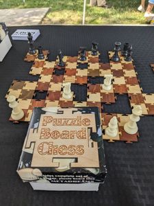 Puzzle Board Chess