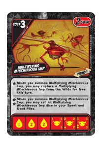 Quarriors! Quarmageddon: Multiplying Mischievous Imp Promo Card