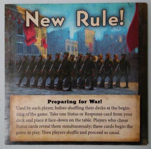 Quartermaster General: Alternate Histories – Preparing for War! Promo Tile