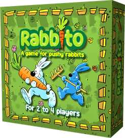 Rabbito: A Game for Pushy Rabbits for 2-4 Players