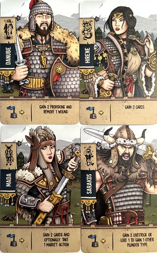 Raiders of Scythia: Four Heroes
