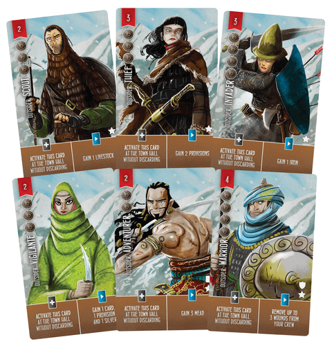 Raiders of the North Sea: Garphill Games 5-Year Anniversary Promo Cards