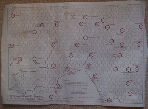 Railway Rivals Map O: South Wales Coalfield (West)