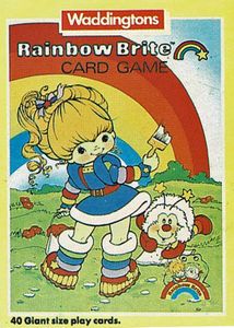 Rainbow Brite Giant Card Game