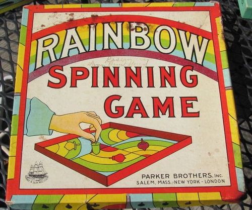 Rainbow Spinning Game
