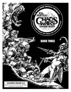 Ral Partha's Chaos Wars: Classic Rules – Book Three: The Ancient Rivalry Campaign