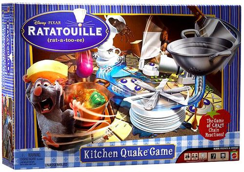 Ratatouille Remy Kitchen Quake Game
