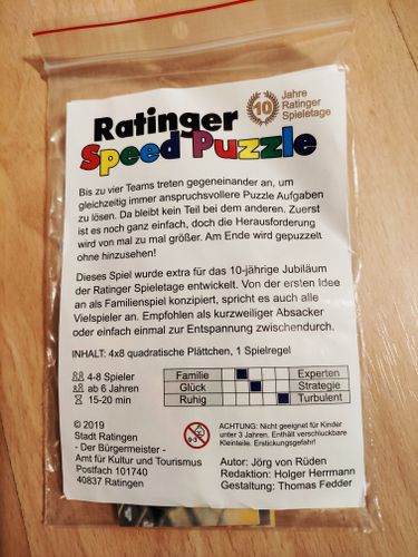 Ratinger Speed Puzzle