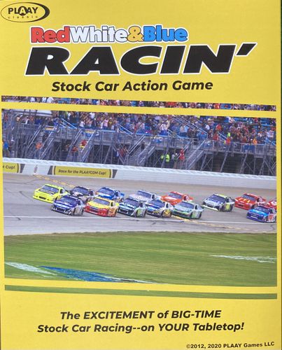 Red White & Blue Racin': Stock Car Action Game
