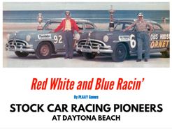 Red White & Blue Racin': Stock Car Racing Pioneers Card Set
