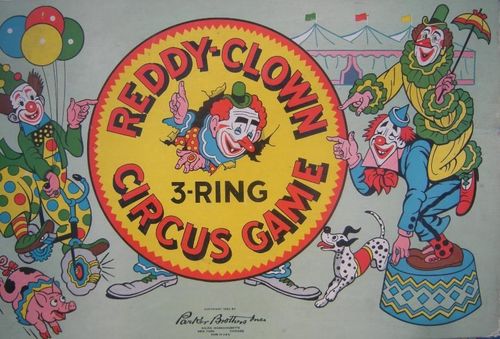 Reddy Clown 3-Ring Circus Game