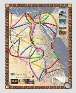 Reise durch Ägypten (fan expansion for Ticket to Ride)