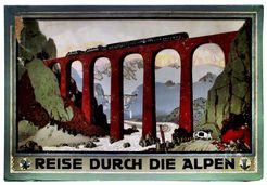 Reise durch die Alpen