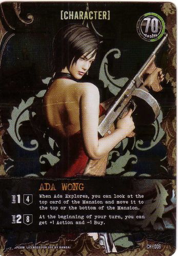 Resident Evil Deck Building Game: Ada Wong Foil Promo