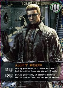 Resident Evil Deck Building Game: Albert Wesker Gen Con Promo