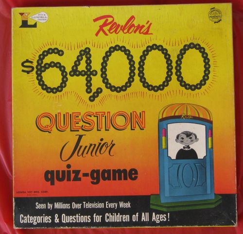 Revlon's $64,000 Question Junior Quiz-Game