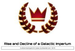 Rise and Decline of a Galactic Imperium