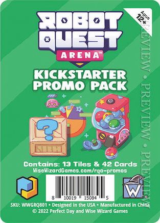 Robot Quest Arena: Kickstarter Promo Pack