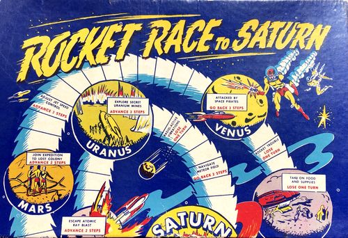 Rocket Race to Saturn