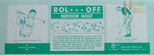 ROL-OFF Indoor Golf