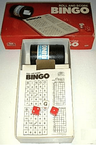 Roll and Score Bingo