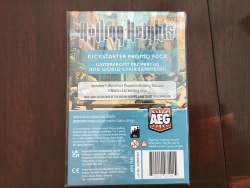 Rolling Heights: Kickstarter Promo Pack – Waterfront Properties and World's Fair Expansion