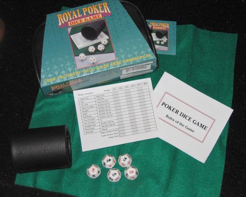 Royal Poker Dice Game