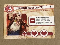 Run Fight or Die: Reloaded – Zombie Cosplayer Promo Card