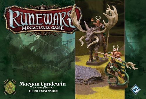 Runewars Miniatures Game: Maegan Cyndewin – Hero Expansion
