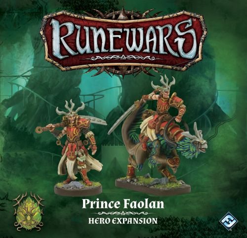 Runewars Miniatures Game: Prince Faolan – Hero Expansion