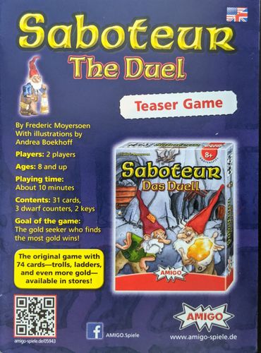 Saboteur: The Duel Teaser Game