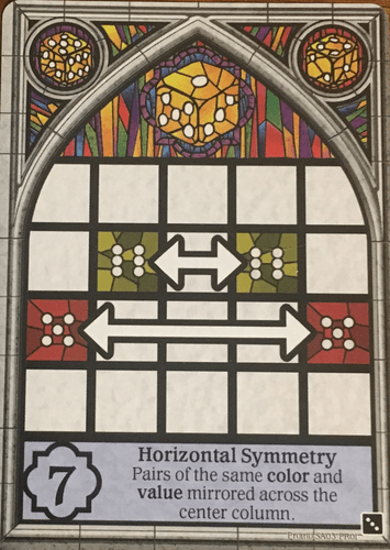 Sagrada: Horizontal Symmetry promo card