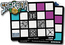 Sagrada: Promo 6 – Man Vs Meeple Window Pattern Card