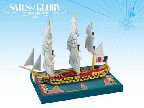Sails of Glory Ship Pack: Fougueux 1785 / Redoutable 1791