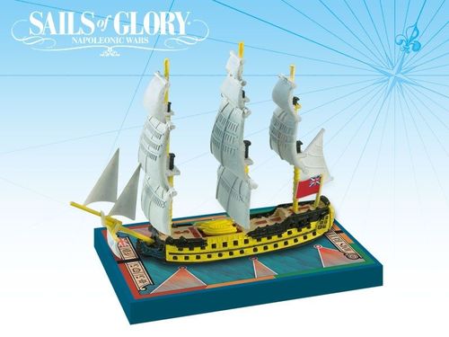 Sails of Glory Ship Pack: HMS Bellerophon 1786 / HMS Defiance 1783