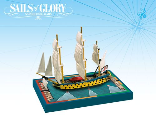 Sails of Glory Ship Pack: HMS Leopard 1790 / HMS Isis 1774