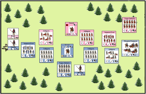 Samurai Conquest: A Solitaire Game of Japan's Wars of Unification.