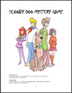 Scooby-Doo Mystery Game