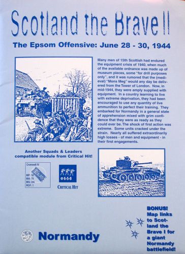 Scotland the Brave II: The Epsom Offensive – June 28-30, 1944