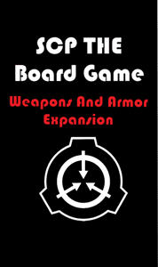 SCP The Board Game: Weapons And Armour Expansion