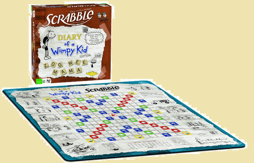 Scrabble: Diary of a Wimpy Kid