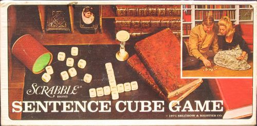Scrabble Sentence Cube Game