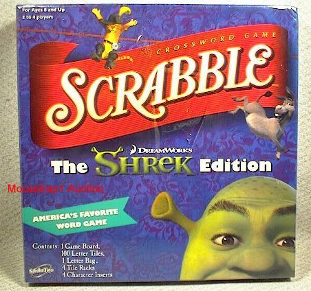 Scrabble The Shrek Edition