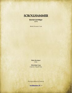 Scrollhammer 2nd Edition