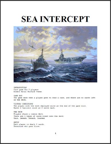 Sea Intercept